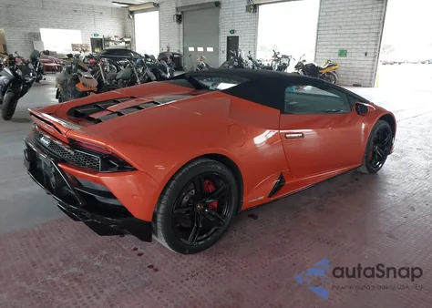 2020 Lamborghini Huracan Evo z USA, uszkodzony, nr VIN ZHWUT5ZF4LLA15403